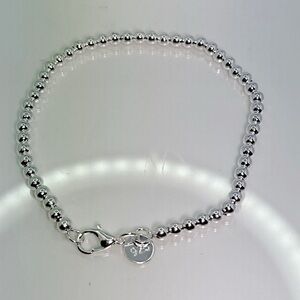 Nordstrom Silver Beaded Bracelet